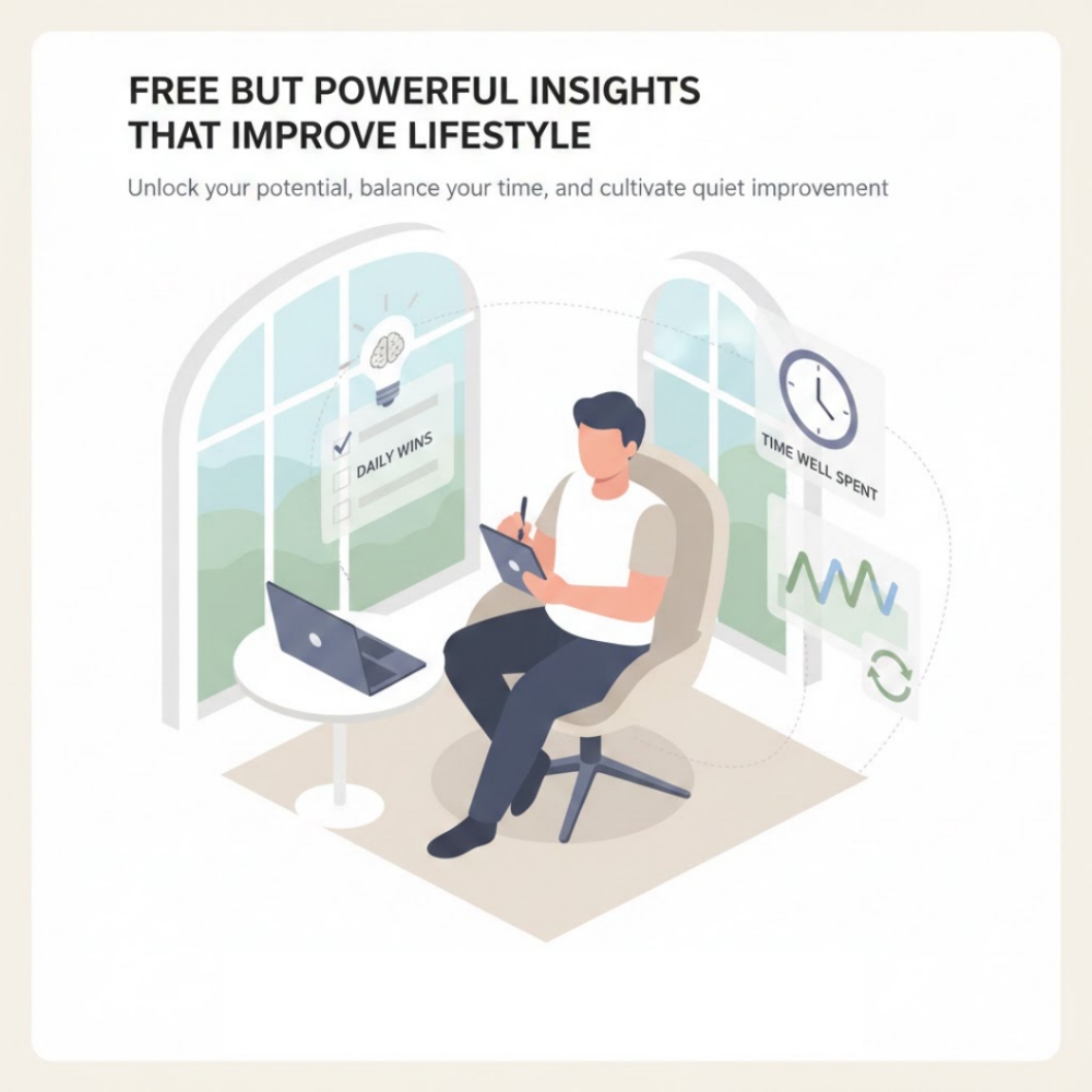 Free but Powerful Insights That Can Significantly Improve the Quality of Your Lifestyle